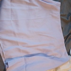 Lavender Satin Skirt
